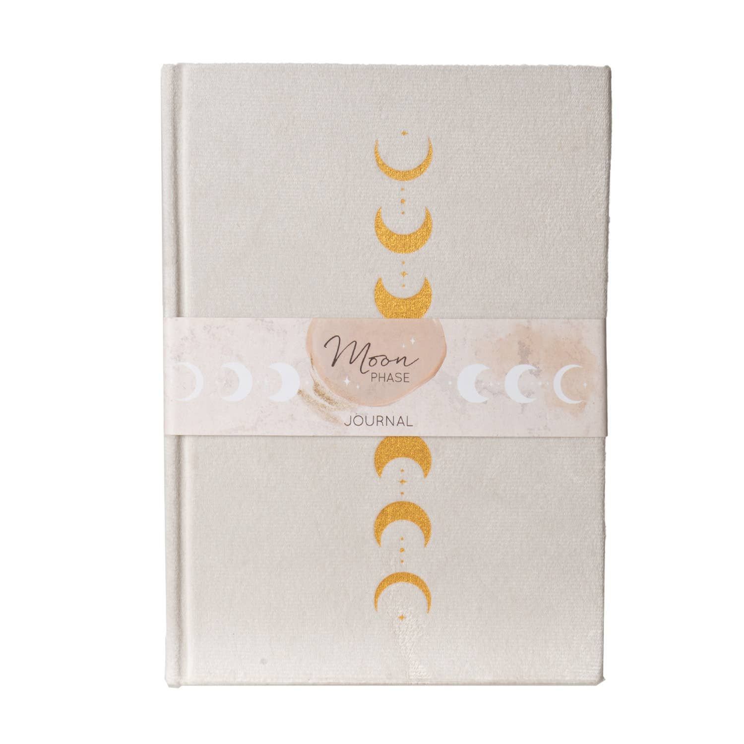 Moon Phases Velvet A5 Journal