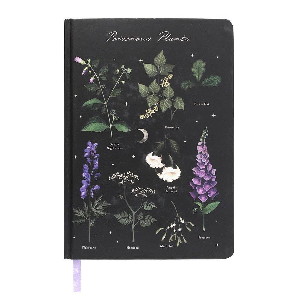 Poisonous Plants A5-Sized Notebook