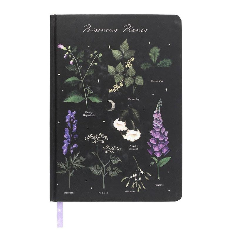 Poisonous Plants A5-Sized Notebook