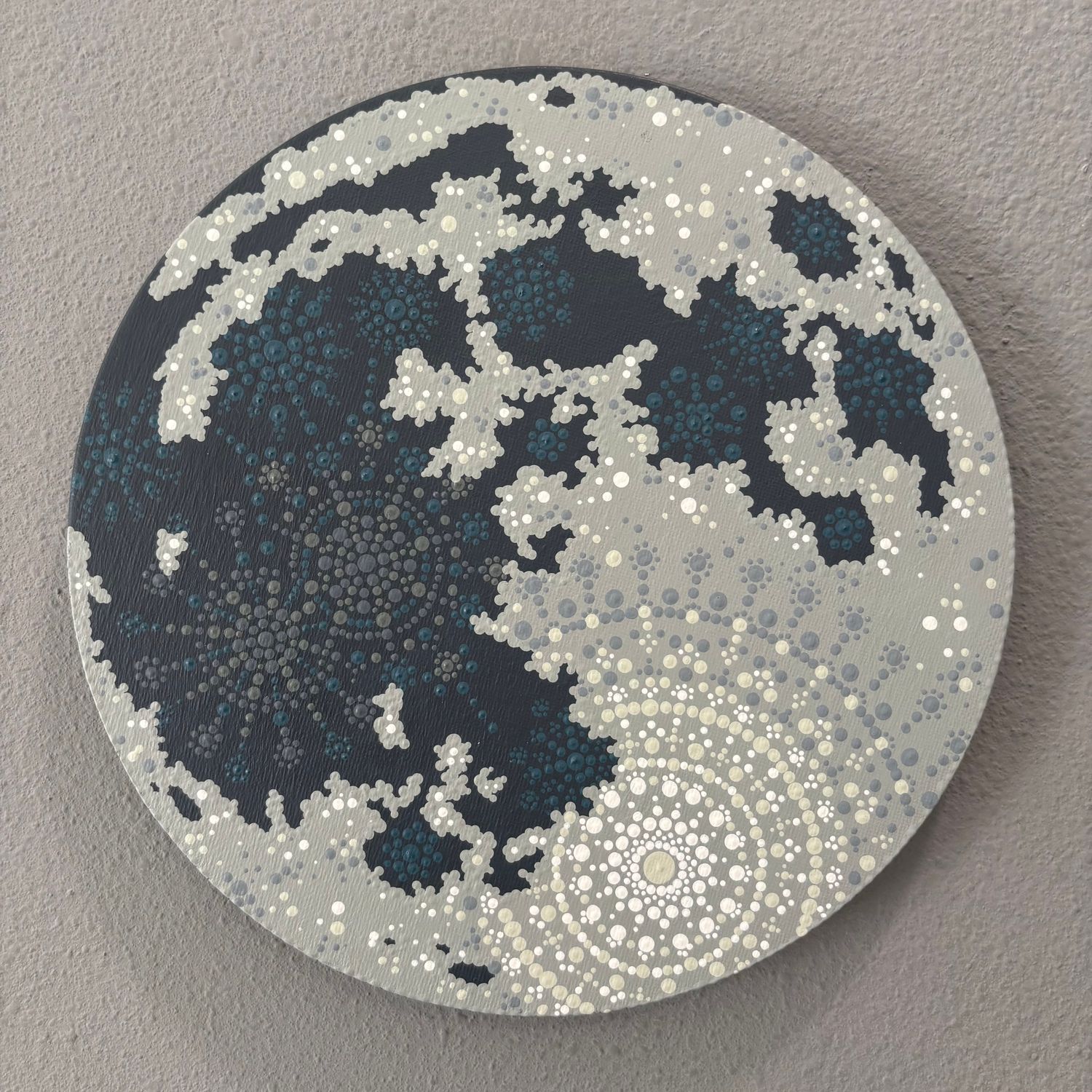 Moon Painting - Medium/9in by Sarah Schroeder