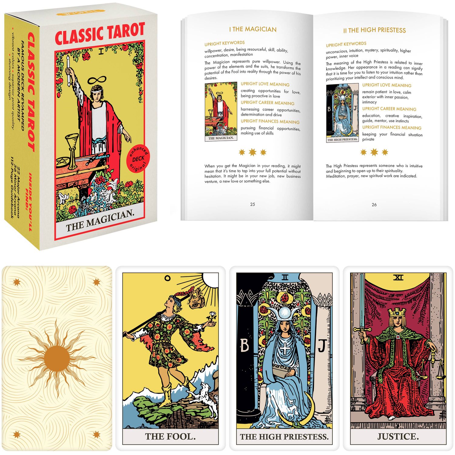 Wyspell Classic Tarot Cards - Light Edition