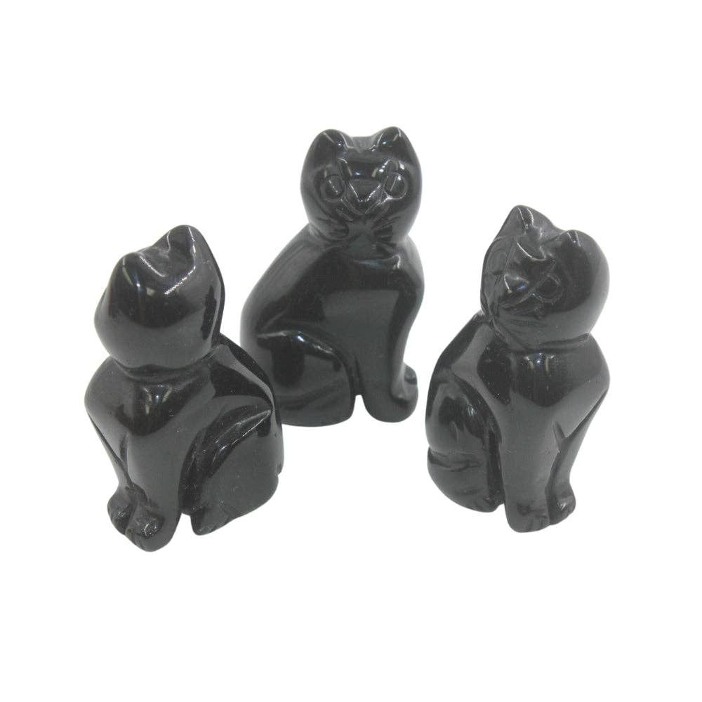 Crystal Cat - Black Onyx