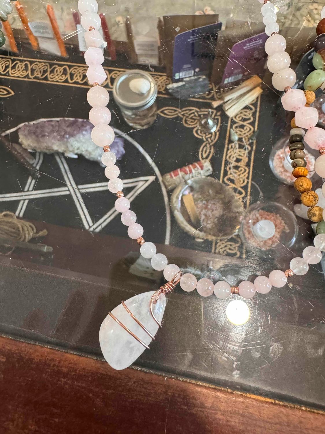 Kosmic Creations Rose Quartz Necklace