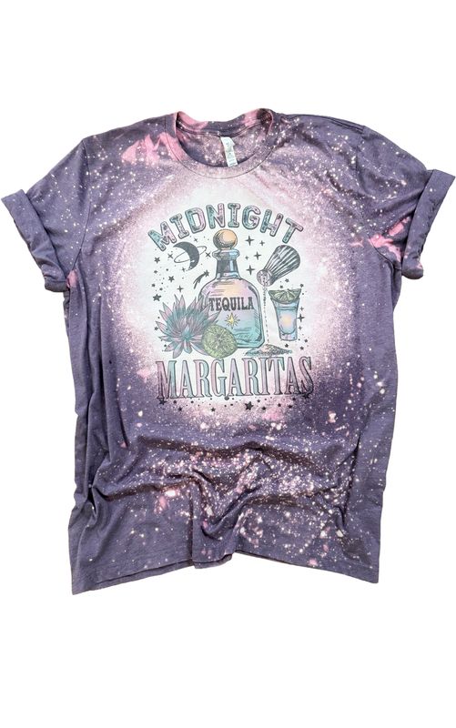 Witchy Margaritas Bleached Tee : X-Large