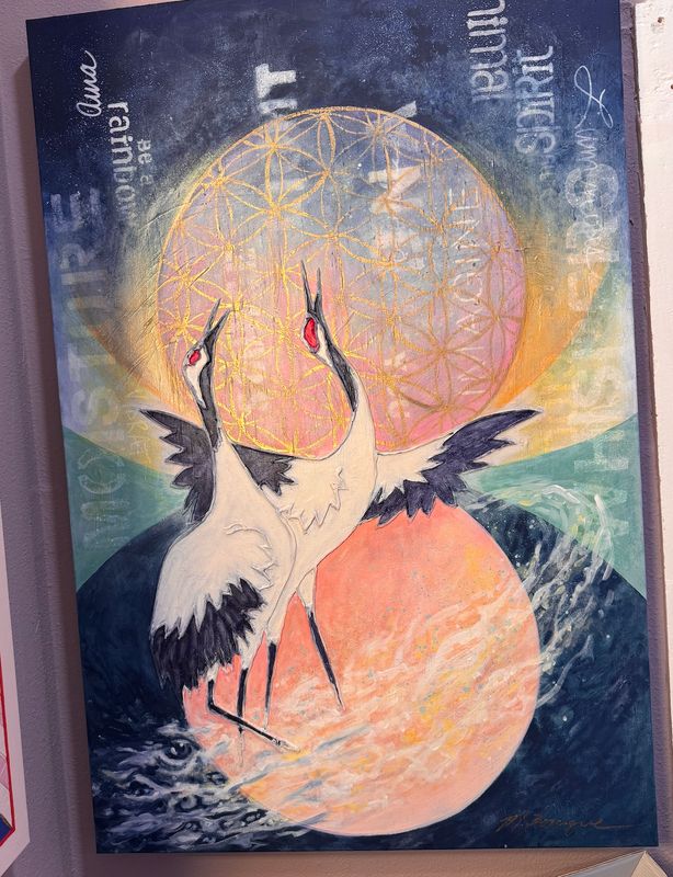 Acadiana Custom Creations Sacred Cranes