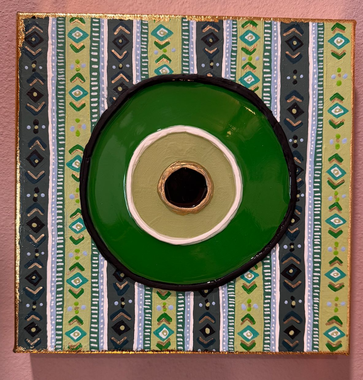 Acadiana Custom Creations Green Health Evil Eye
