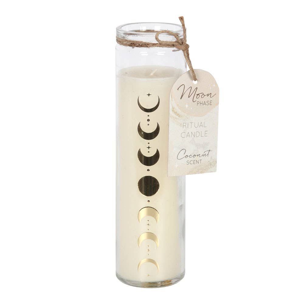 Moon Phase Candle Coconut Scent