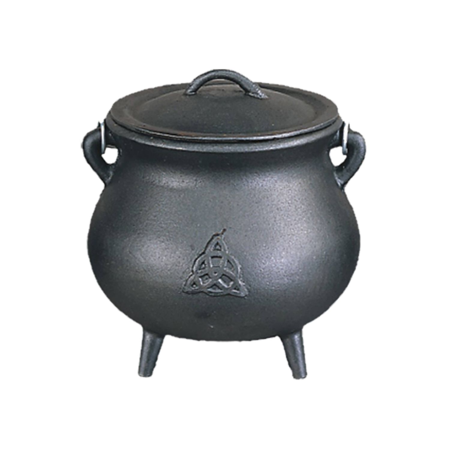 Cast Iron Cauldron - Triquetra (7 in.)