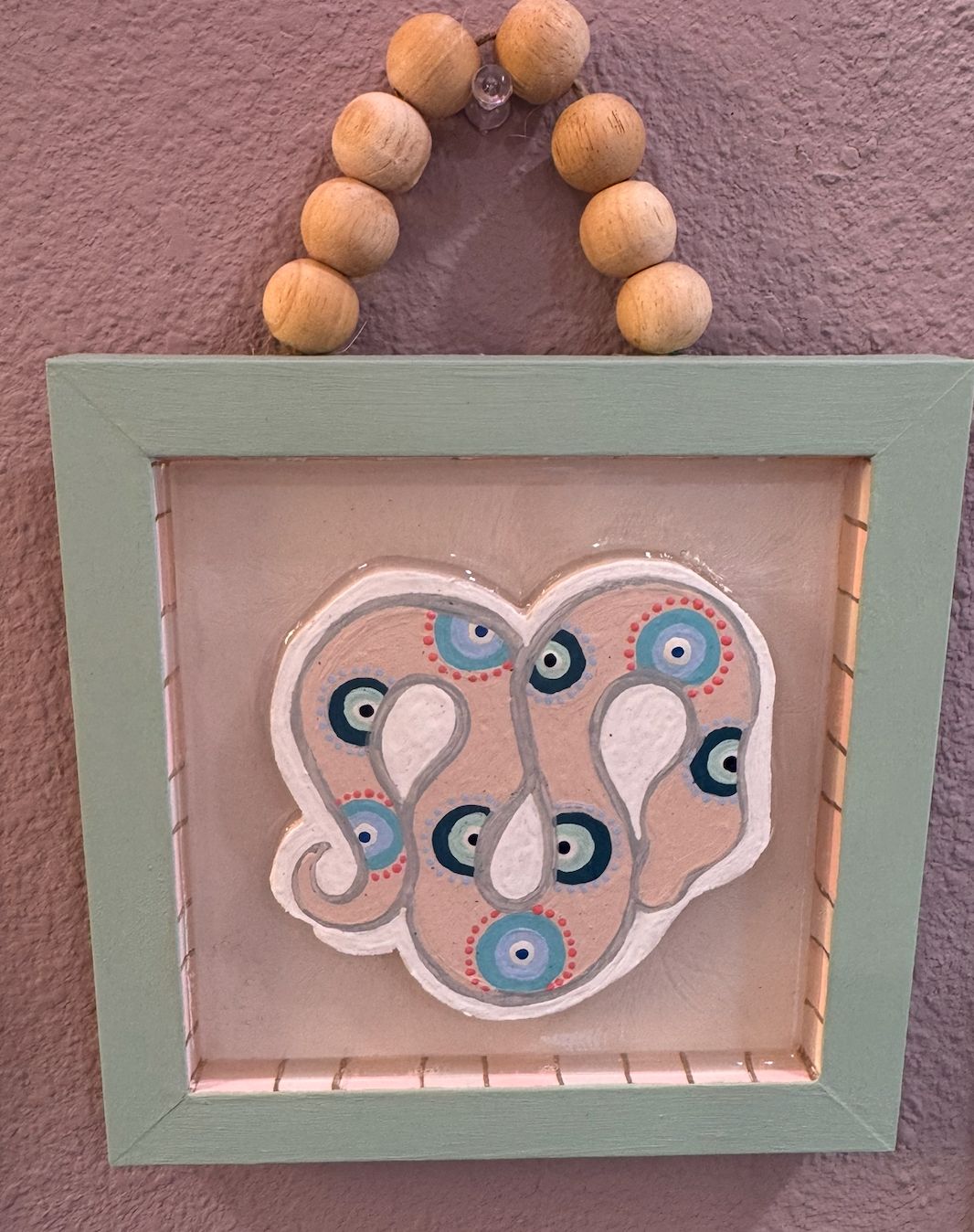 Acadiana Custom Creations Pale Pink Snake w/ Beads