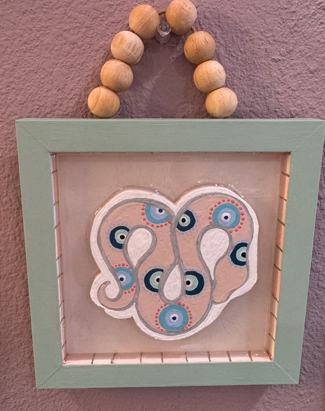 Acadiana Custom Creations Pale Pink Snake w/ Beads
