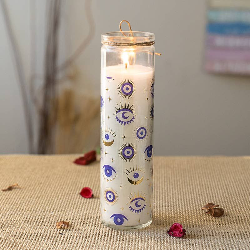 All Seeing Eye White Sage Candle