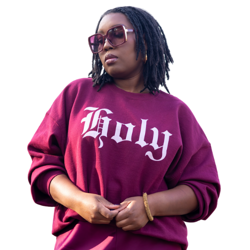 &#39;Holy&#39; Unisex Crewneck