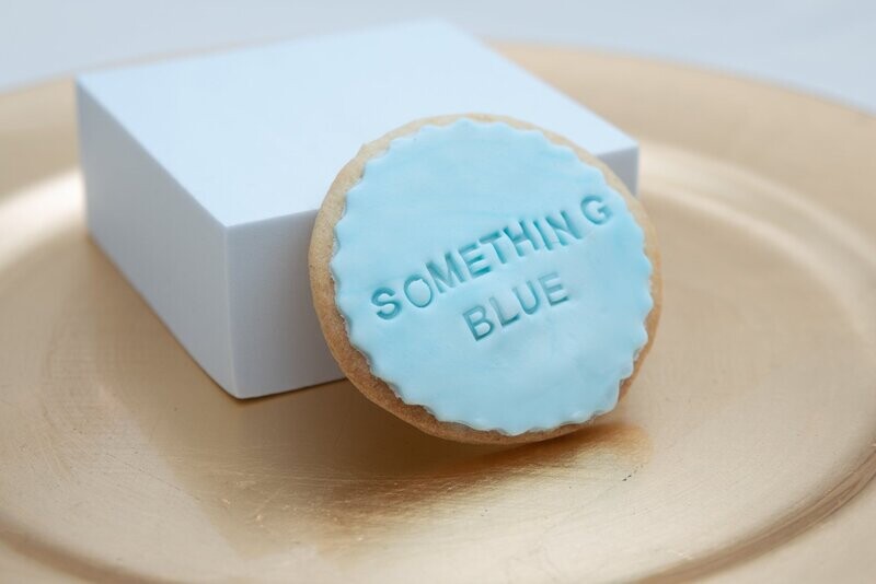 Wedding Biscuits Favours  - Something Blue
