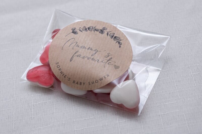 Baby Shower Favours - Sweet Bags - Mummy's Favourite
