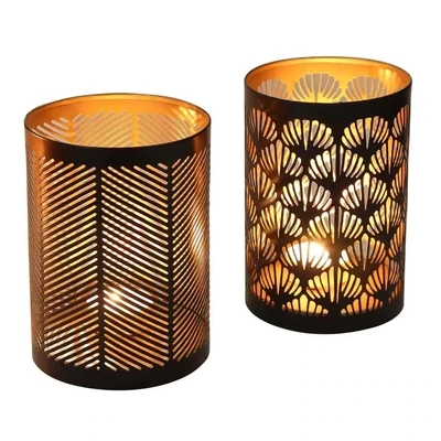 Orientalische Teelichhalter LUCCA 2er Set