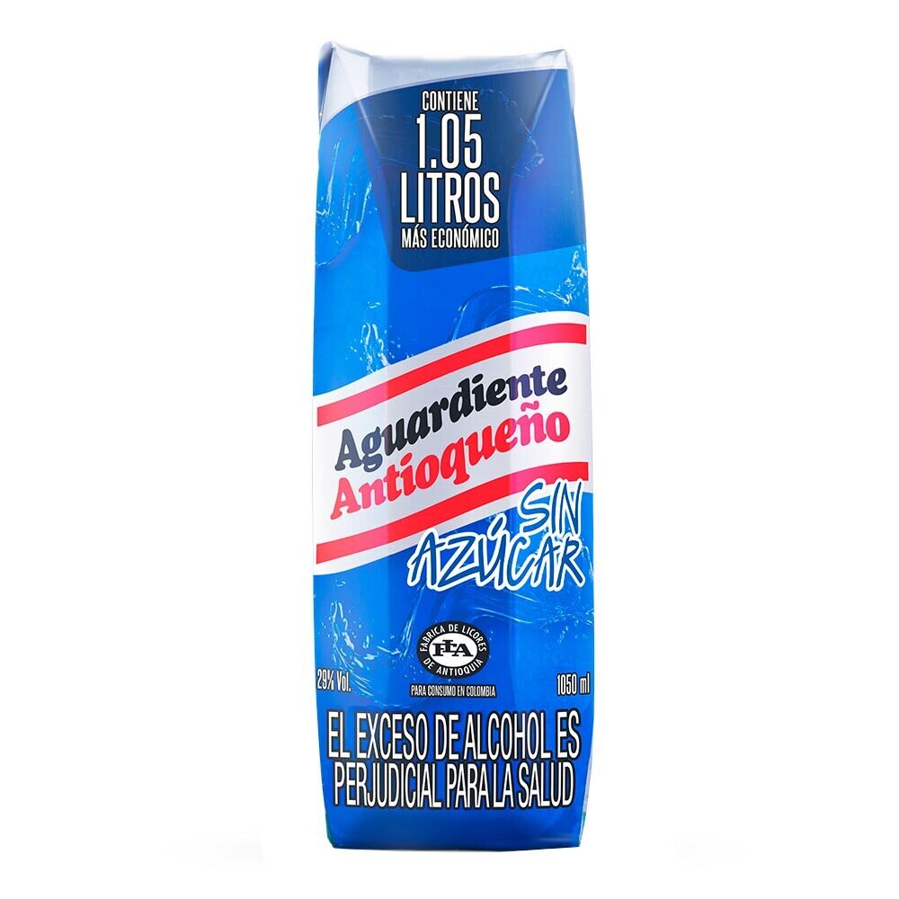 Antioqueño  litro azul