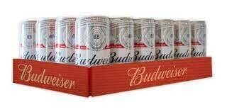 Budweiser lata x 24 unds