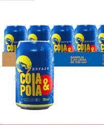 Cola y pola lata x 24 und