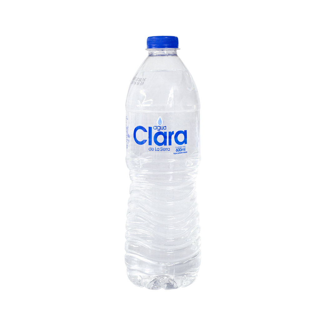 Agua clara x 600 ml