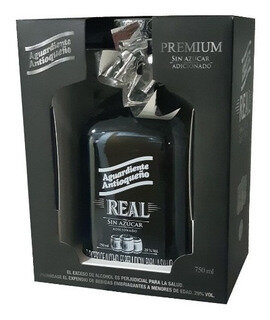 AGUARDIENTE REAL BOTELLA CAJA