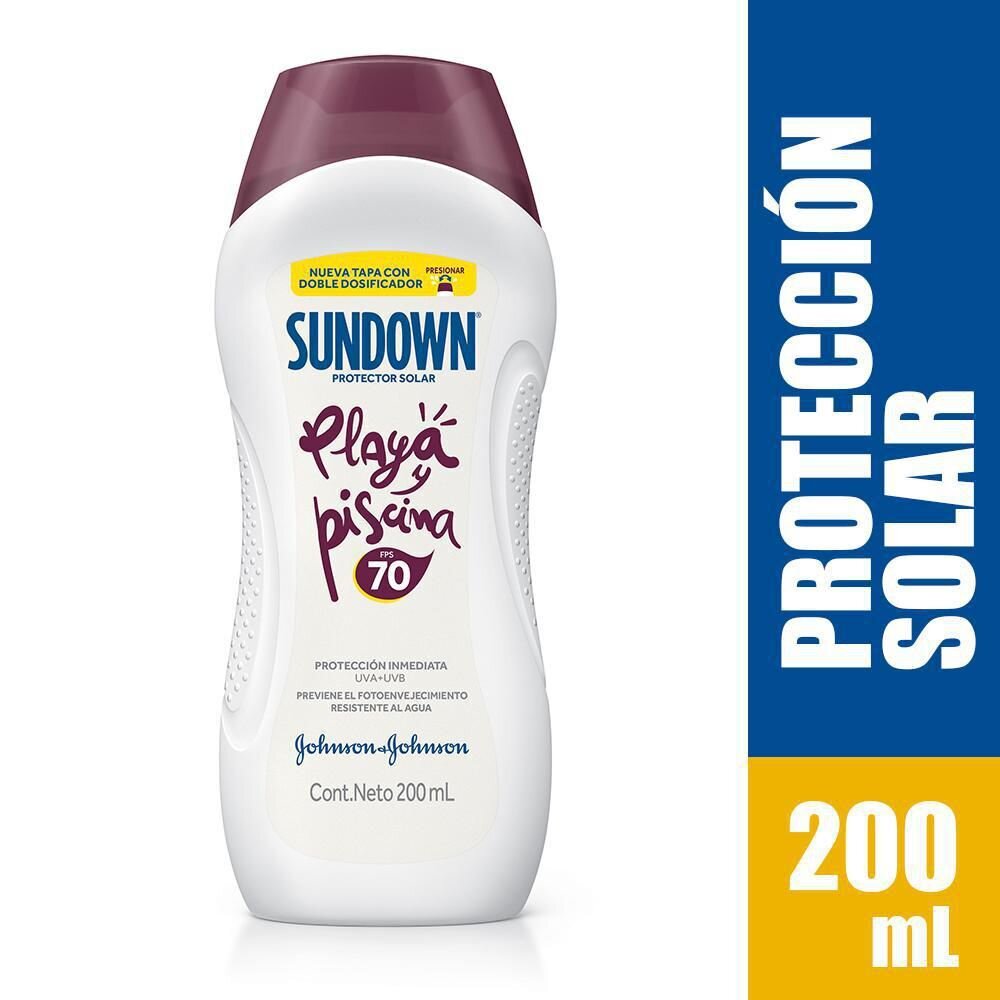 Bloqueador sundown 70