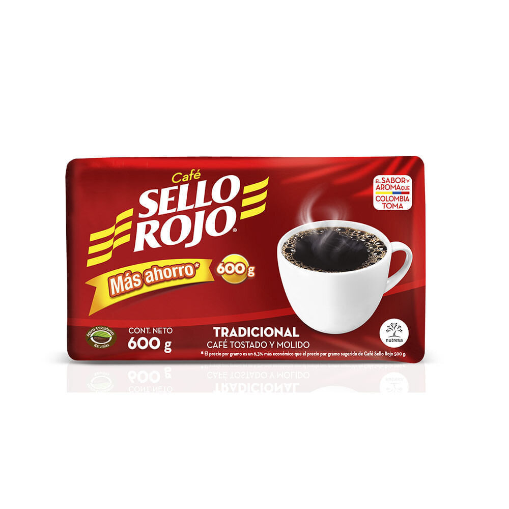Cafe sello rojo 600 gr