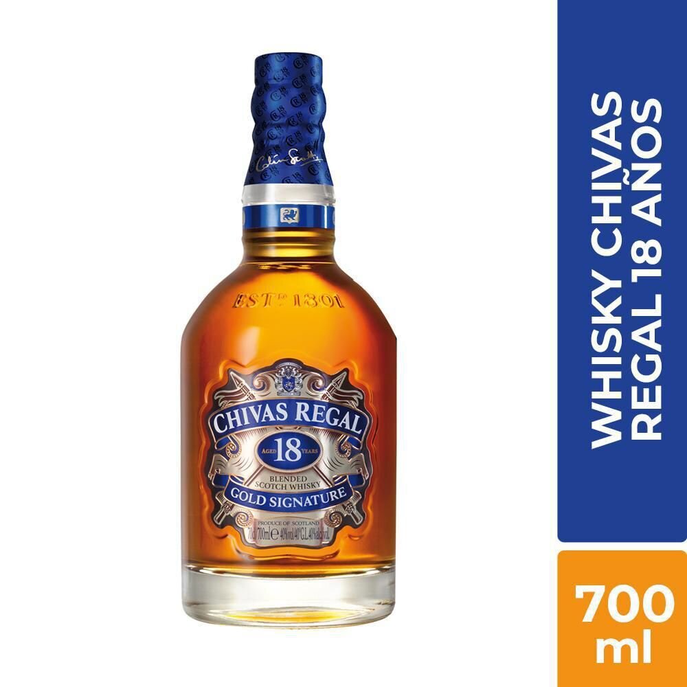 Chivas 18a 700ml und