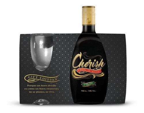 Crema de whisky cherish bt caja