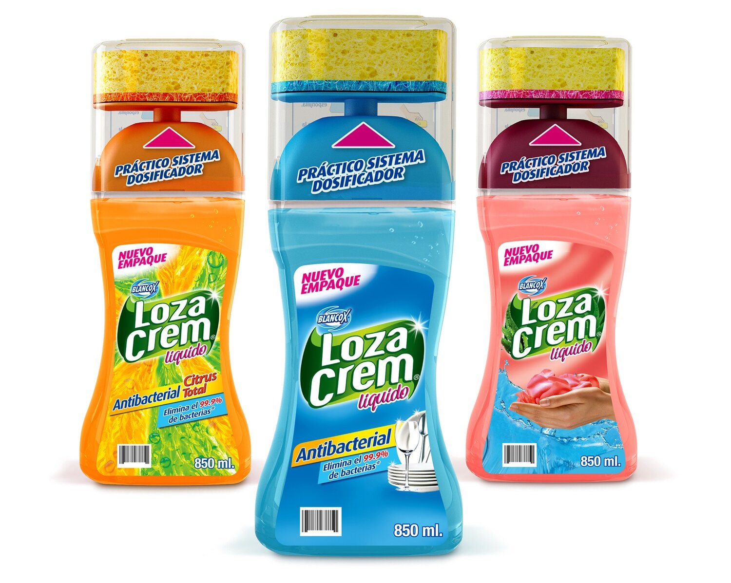 Lozacrem disp. 850ml