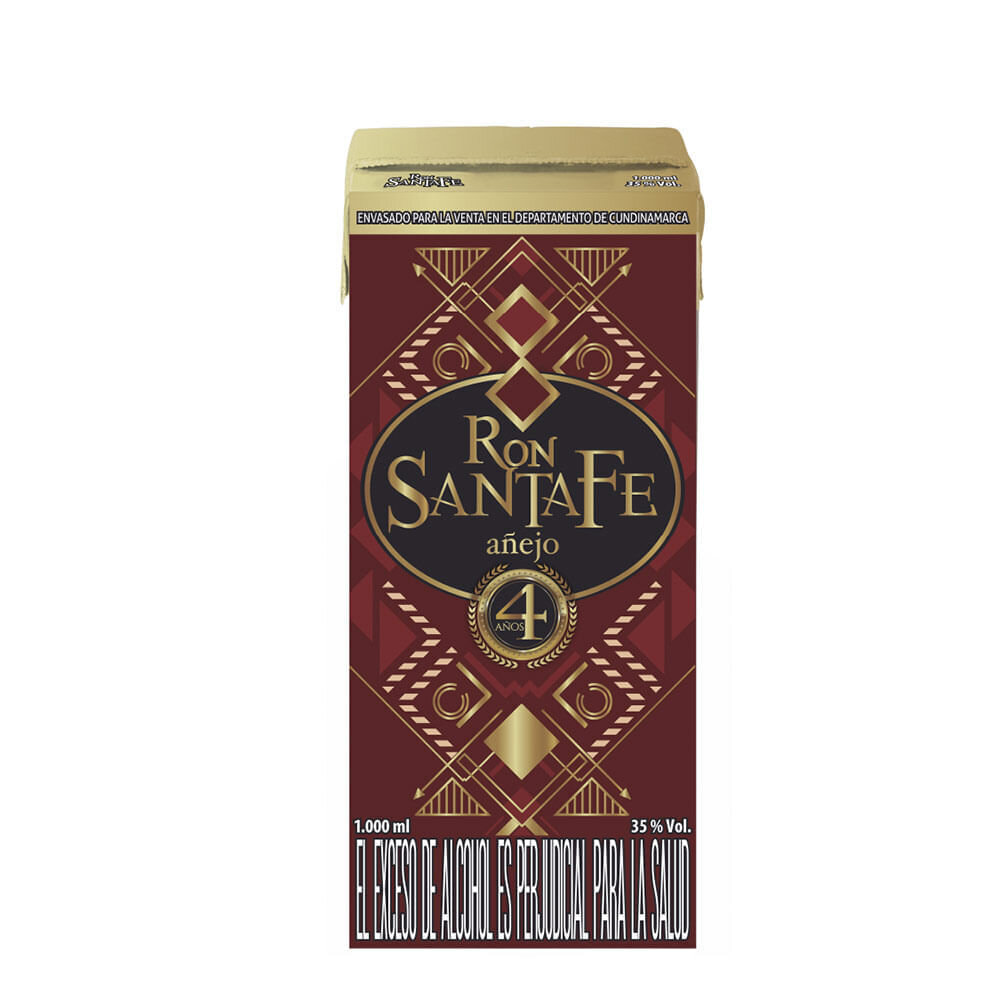 Ron santa fe lt caja