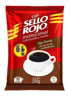 Sello rojo bt estuche caja