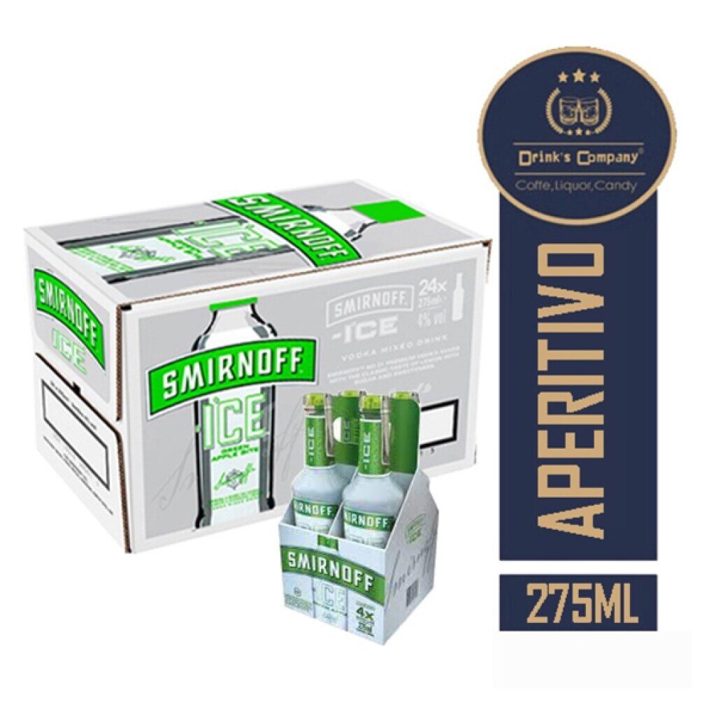 SMIRNOFF MANZANA BOTELLA