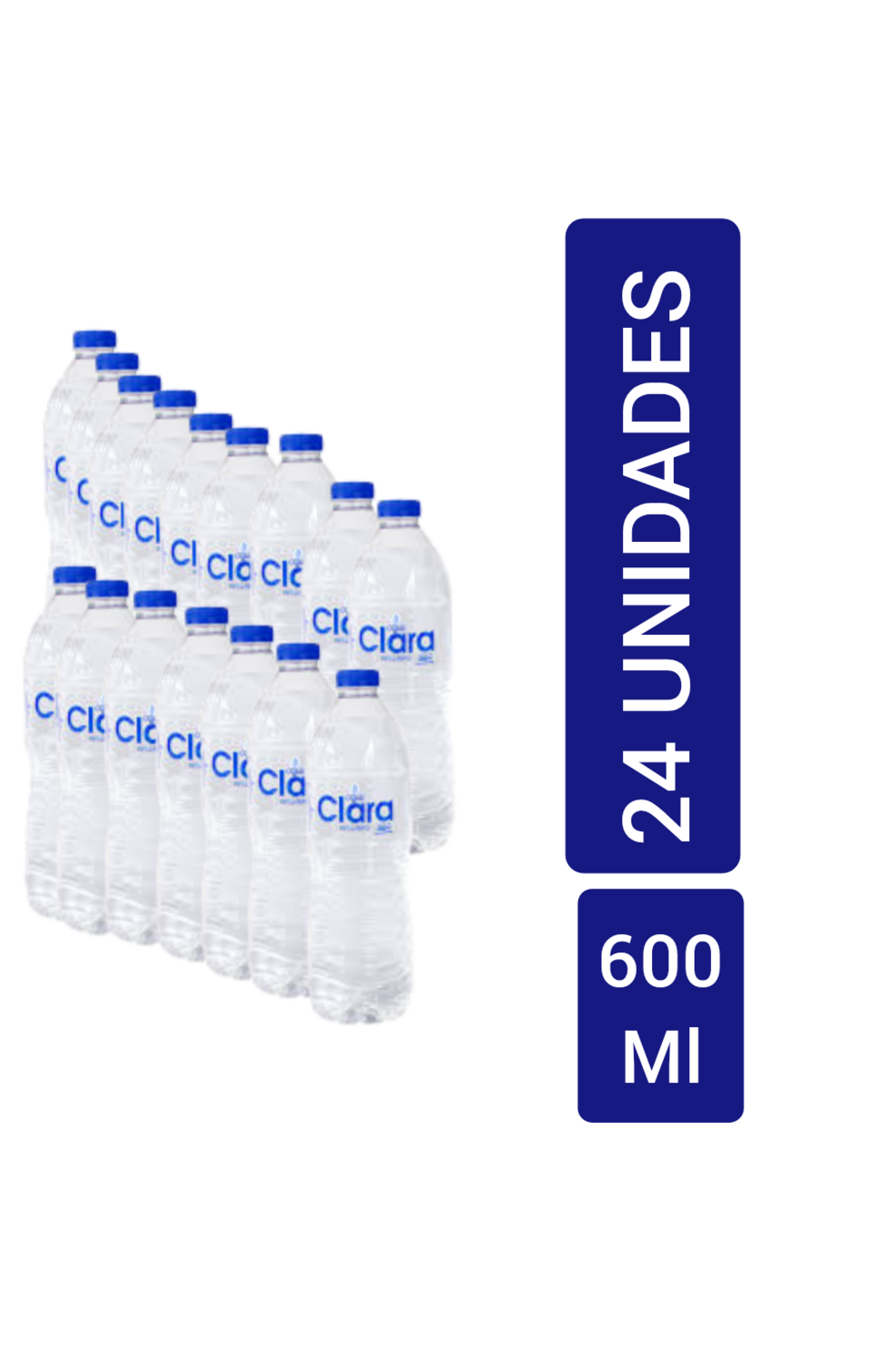 AGUA CLARA 600 ML x24