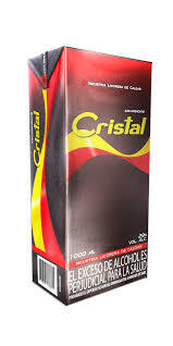 AGUARDIENTE CRISTAL TRAD  1/2 x CAJA