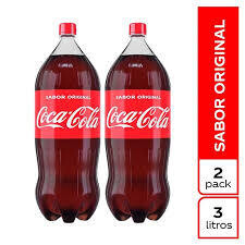 Coca cola 3 lt duo