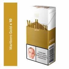 Marlboro gold medio x 1/2 carton