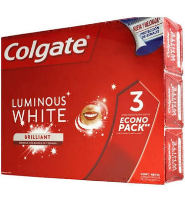Colgate luminous x3 x 125 cc