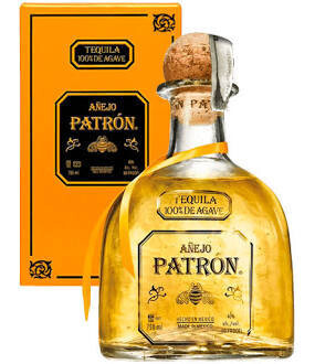El patron añejo bt caja