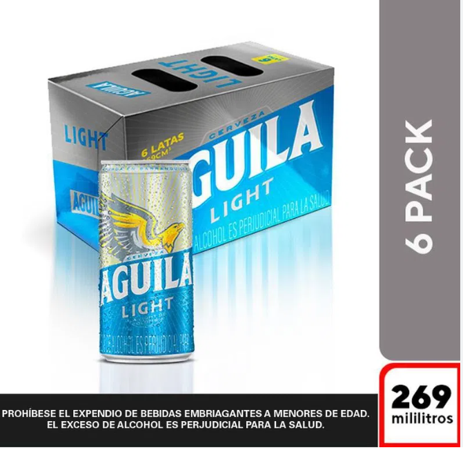 AGUILA LIGTH 269 X6