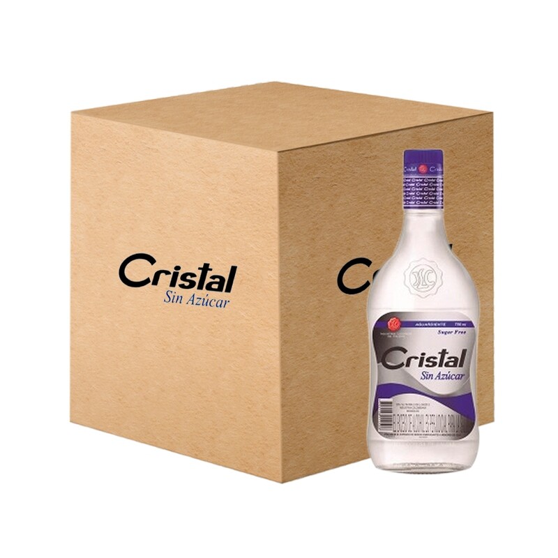 AGUARDIENTE CRISTAL 1/2 CAJA