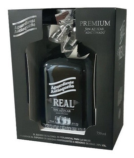 AGUARDIENTE REAL BOTELLA CAJA