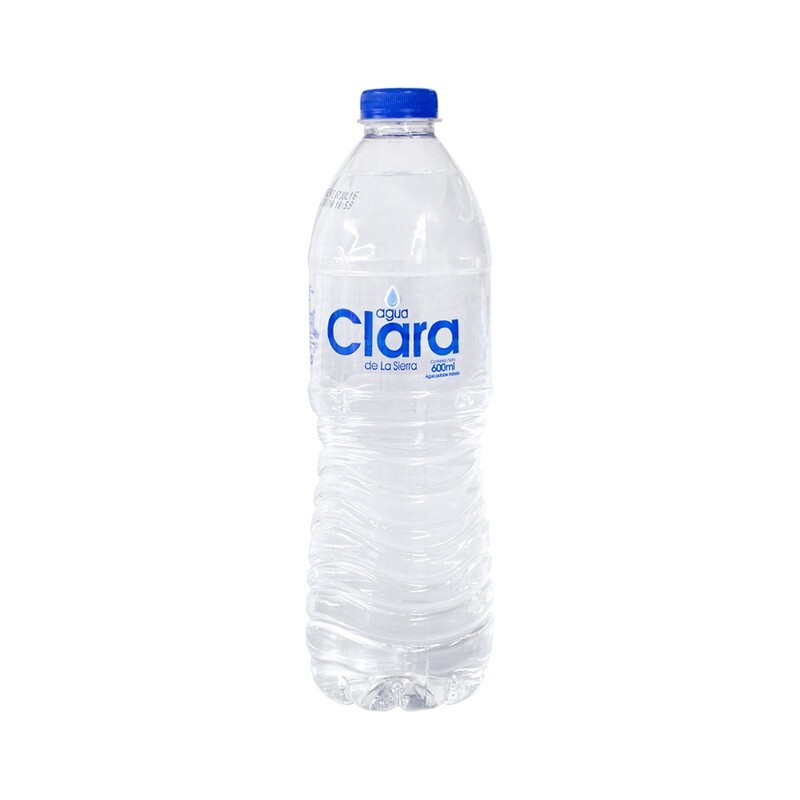 Agua clara x 600 ml