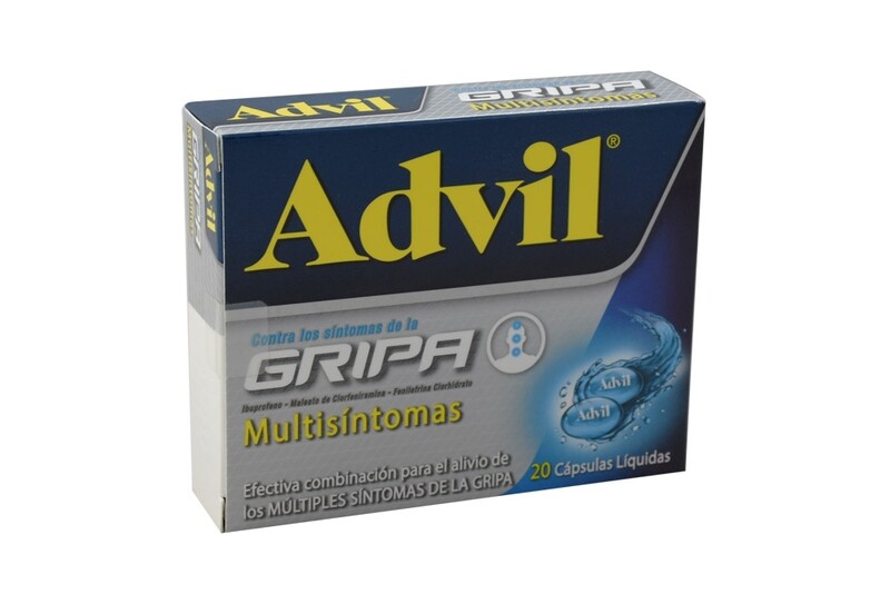 Advil gripa x20 caps