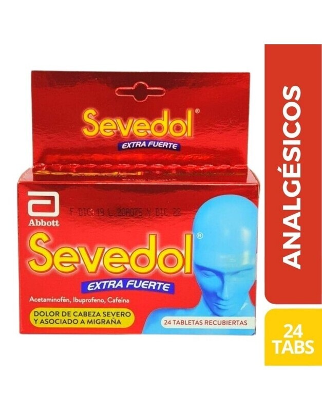 SEVEDOL ESTRAFUERTE x 24