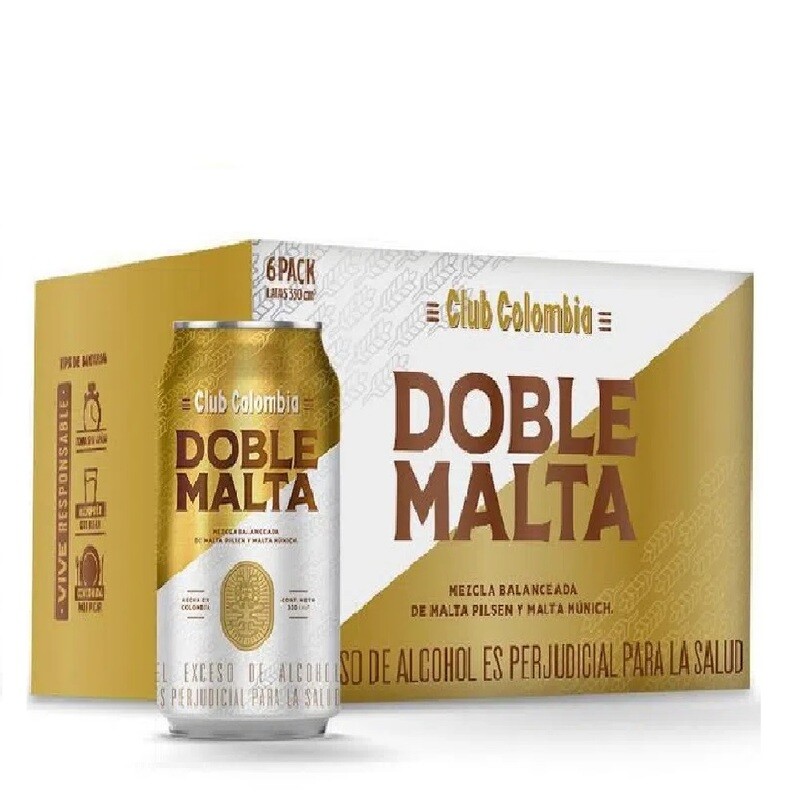 CLUB COLOMBIA DOBLE MALTA X 6
