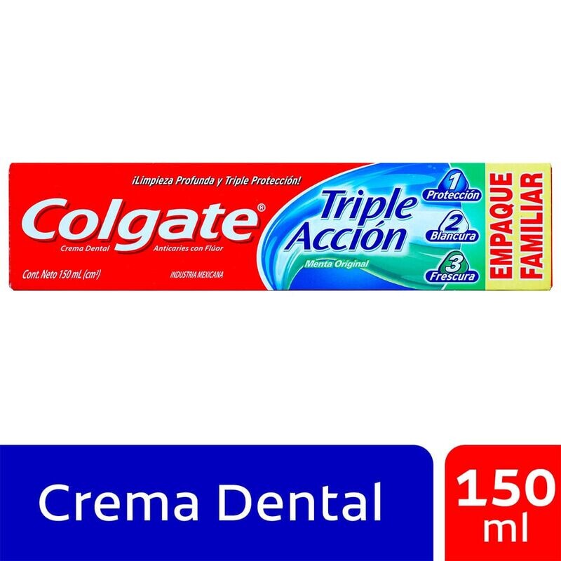 Colgateate triple accion 150gr