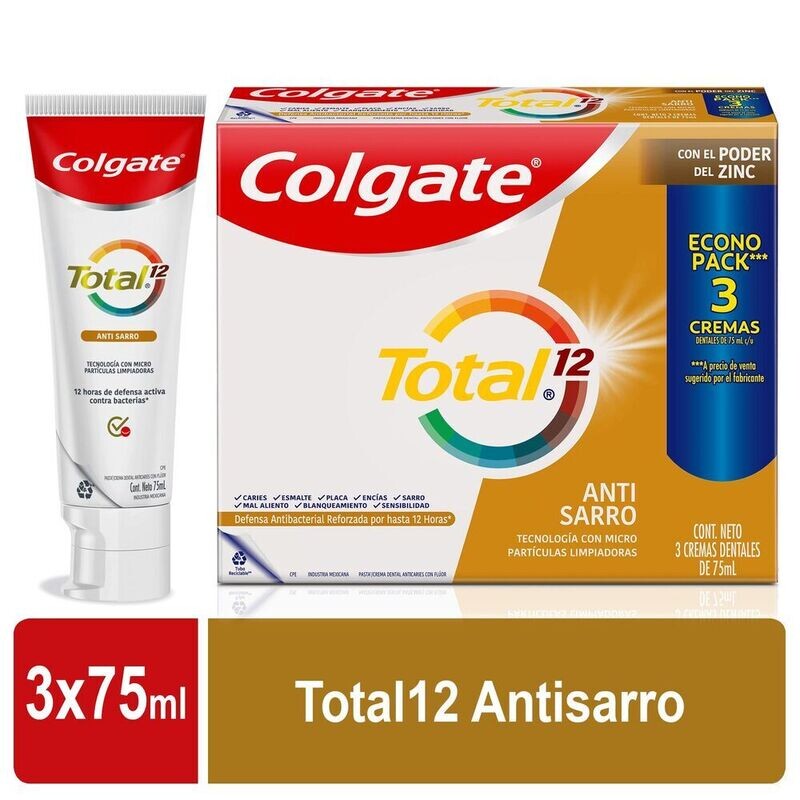 Colgate total anti x3