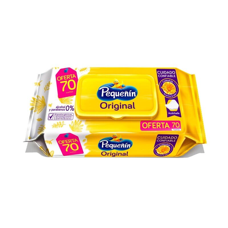 Pañitos pequenin x 50 und