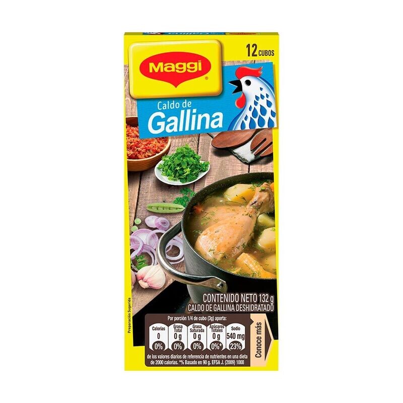 Caldo maggi caja