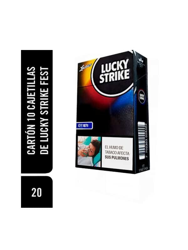 Lucky fiesta medio x 1/2 carton